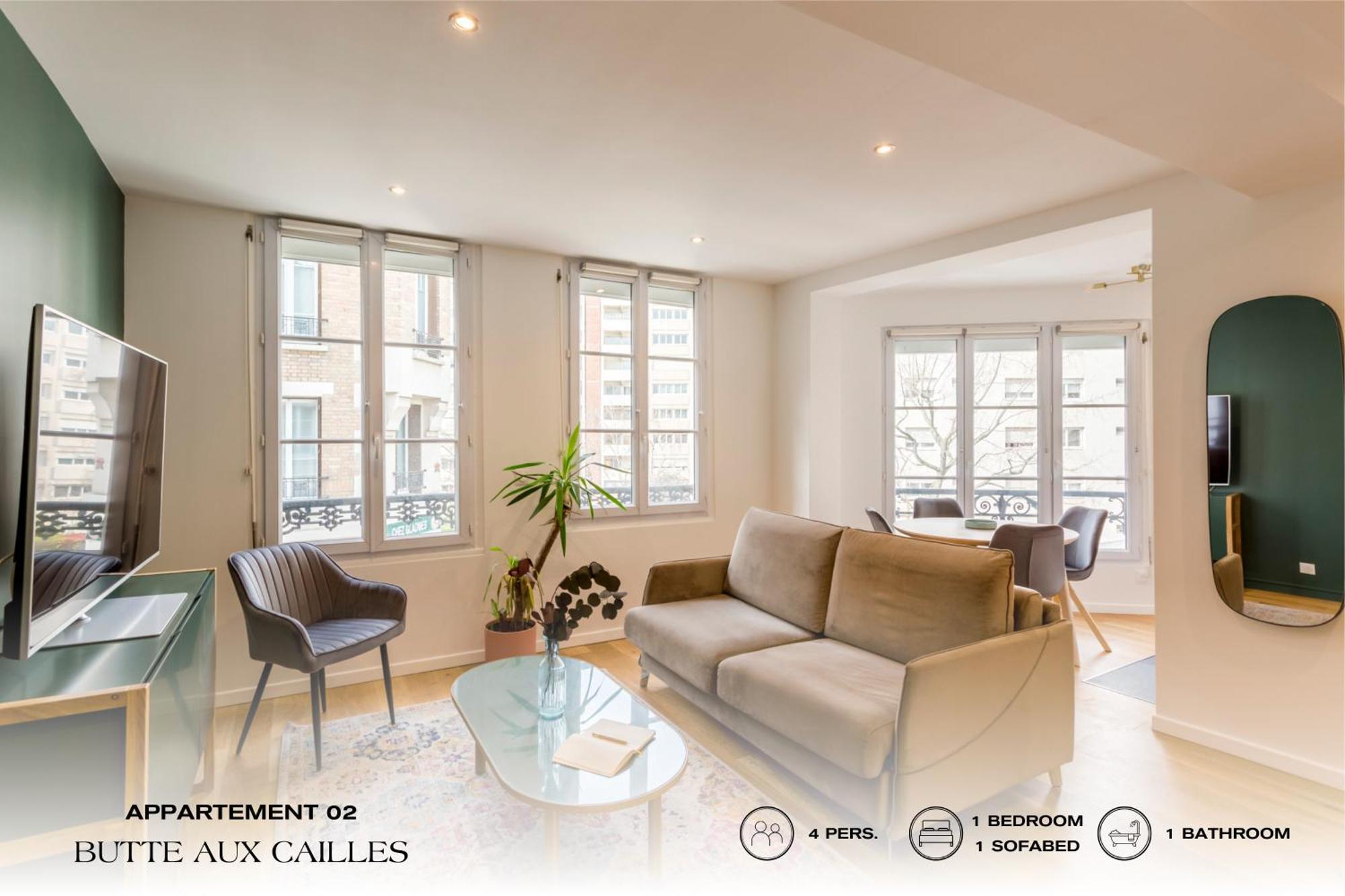 Appartamento Beauquartier - Butte Aux Cailles I Parigi Esterno foto
