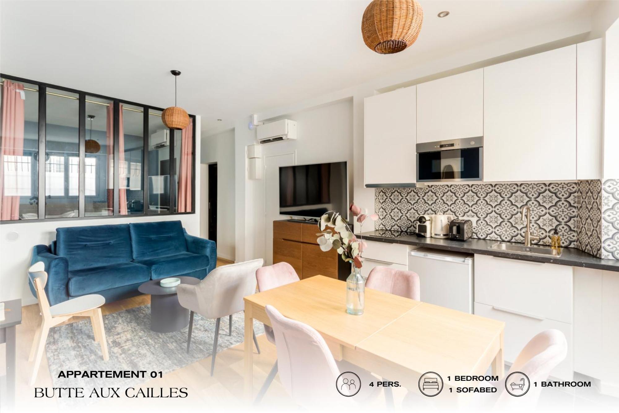 Appartamento Beauquartier - Butte Aux Cailles I Parigi Esterno foto